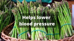 Helps lower blood pressure